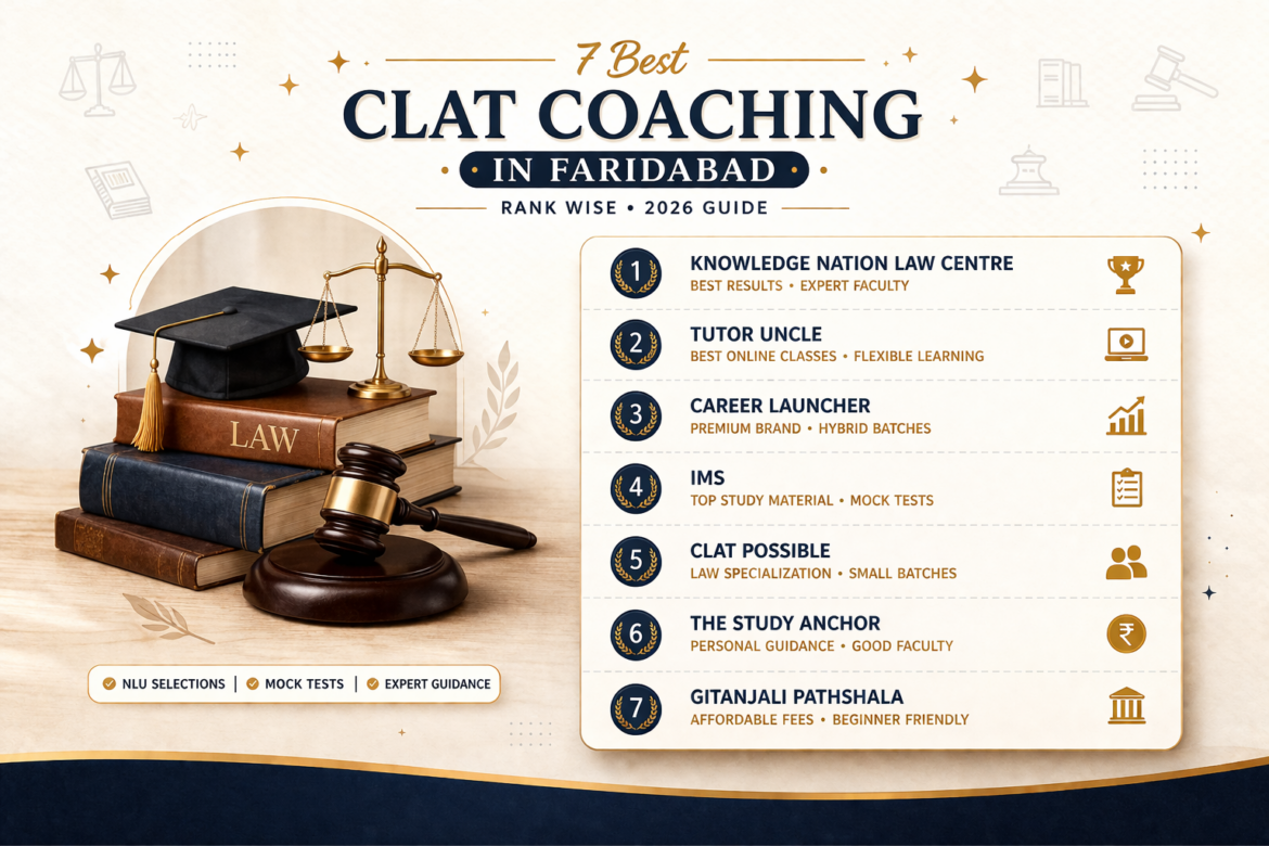 7 Best CLAT Coaching in Faridabad