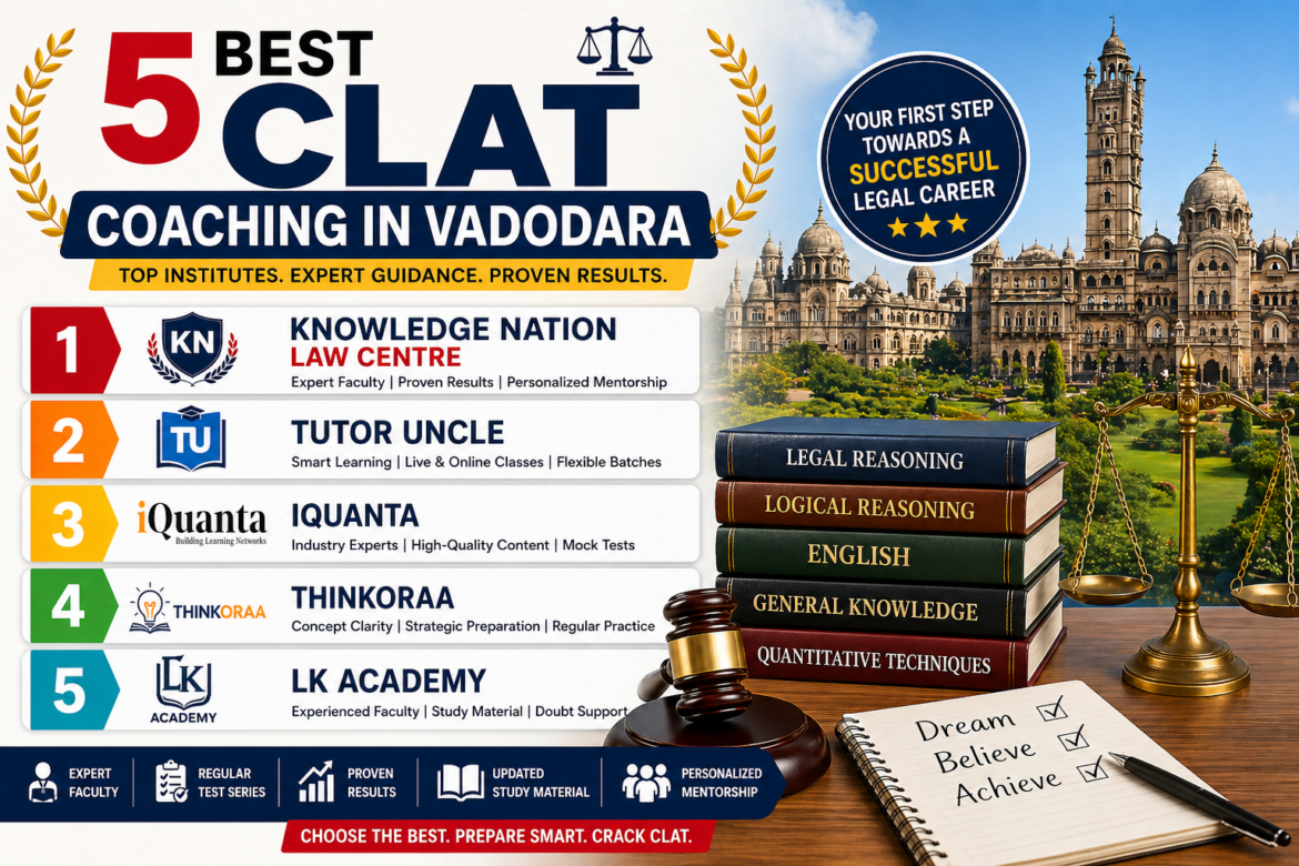 5 Best CLAT Coaching in Vadodara