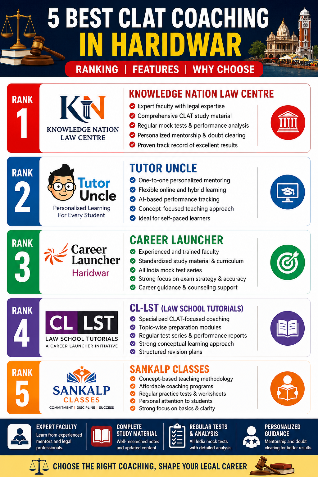 5 Best CLAT Coaching in Haridwar