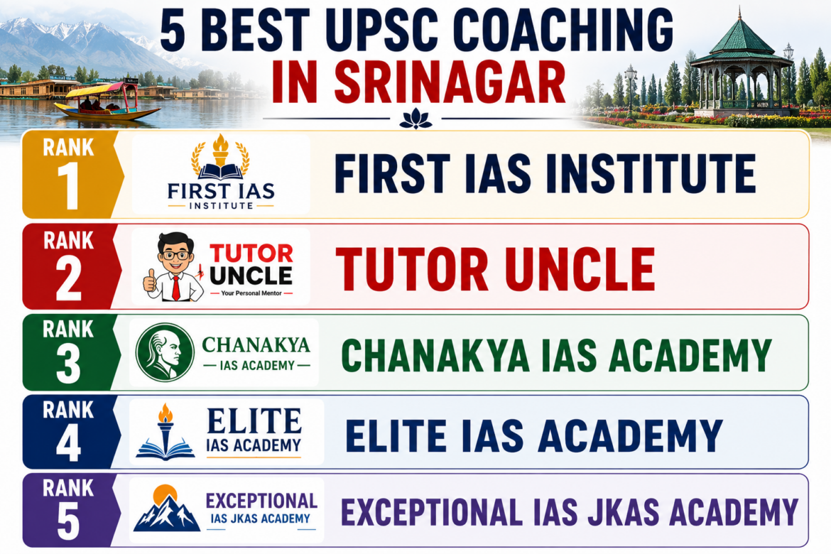 5 Best UPSC Coaching in Srinagar